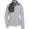 North End Women's Silver Excursion Trail Fabric-Block Jacket