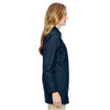 North End Women's Navy Excursion Jacket with Fold Down Collar