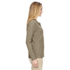 North End Women's Stone Excursion Nomad Performance Waffle Henley