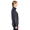 North End Women's Navy/Dark Graphite Interactive Performance Fleece Jacket