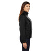 North End Women's Black Epic Insulated Hybrid Bonded Fleece Jacket