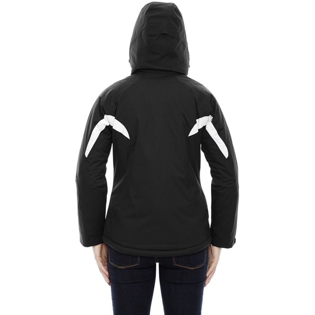 North End Women's Black Apex Seam-Sealed Insulated Jacket