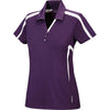 North End Women's Mulberry Purple Accelerate Performance Polo