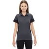 North End Women's Carbon Refresh Coffee Performance Melange Jersey Polo