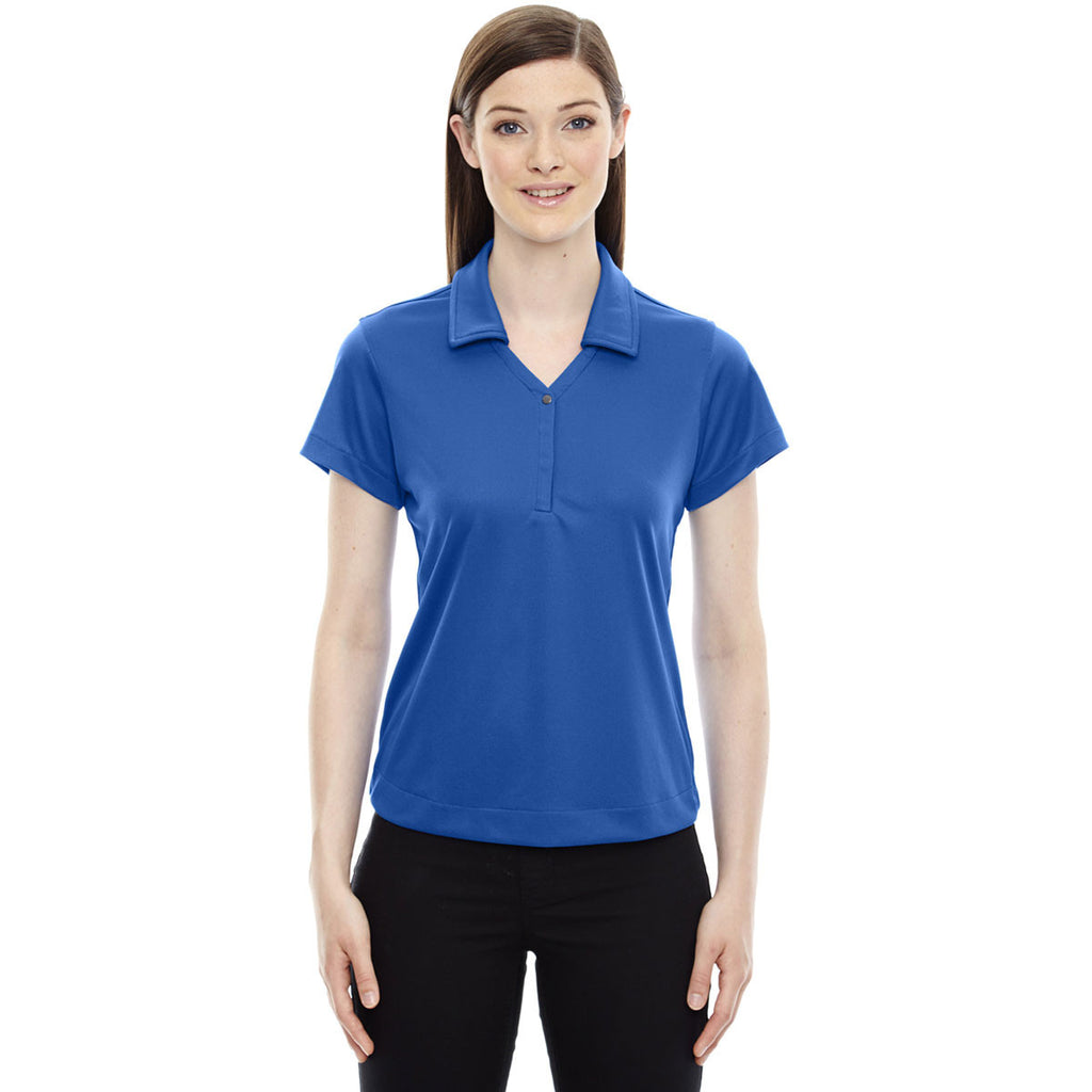 North End Women's Olympic Blue Evap Quick Dry Performance Polo