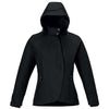 North End Women's Black Skyline City Jacket with Heat Reflect Technology