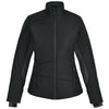 North End Women's Black Insulated Jacket with Heat Reflect Technology