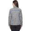North End Women's Platinum Flux Melange Fleece Jacket