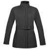 North End Women's Carbon Heather Textured Two-Tone Jacket