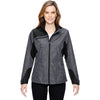 North End Women's Carbon Interactive Sprint Printed Jacket