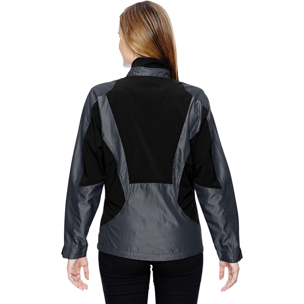 North End Women's Carbon Two-Tone Lightweight Jacket