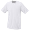 Augusta Sportswear Men's White Wicking T-Shirt