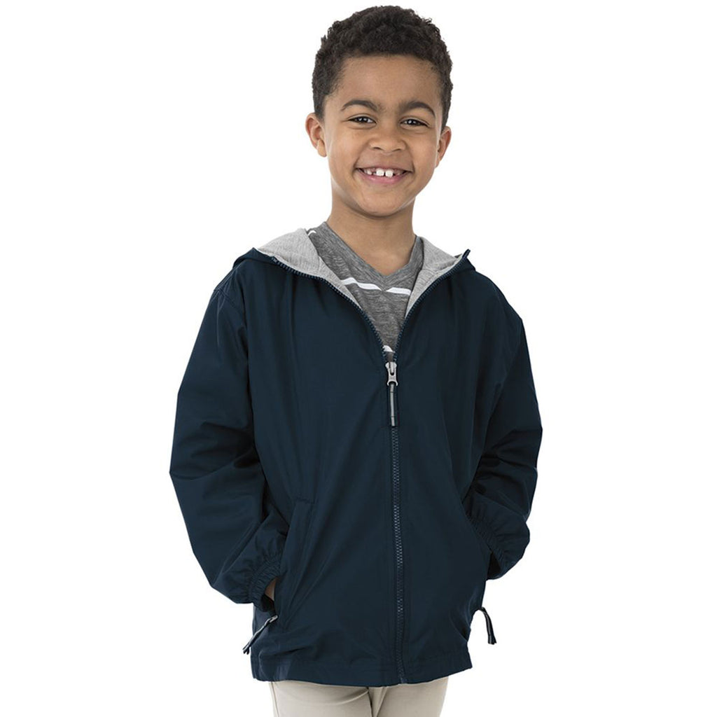 Charles River Youth Navy Portsmouth Jacket