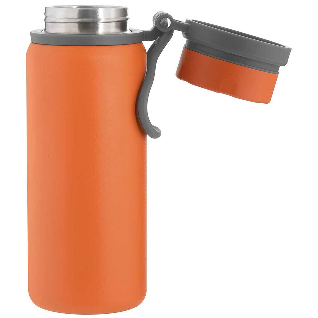 H2Go Matte Orange 25 oz Onyx Stainless Steel Bottle