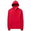 Alternative Apparel Men's Apple Red Eco Cozy Fleece Pullover Hooded Sweatshirt