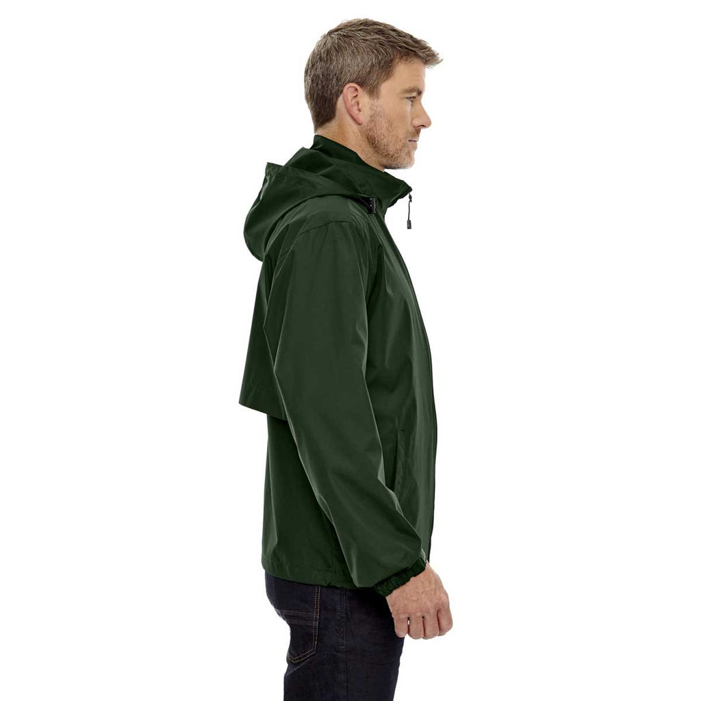 North End Men's Alpine Green Techno Lite Jacket