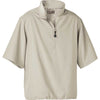 North End Men's Putty M·I·C·R·O Plus Lined Wind Shirt with Teflon