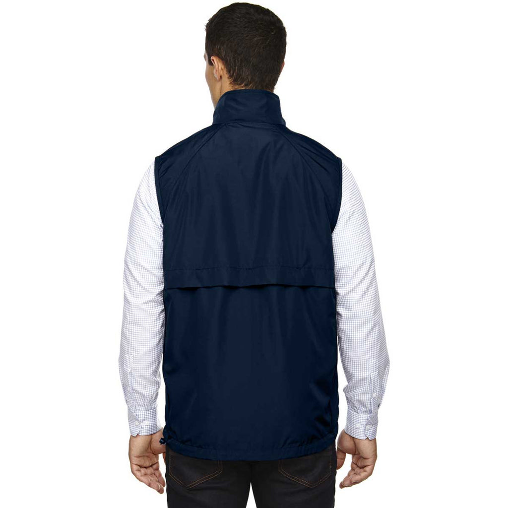 North End Men's Midnight Navy Techno Lite Activewear Vest