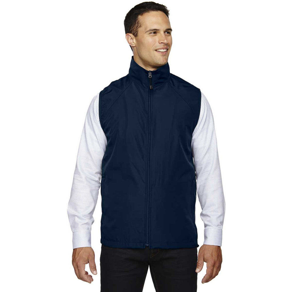 North End Men's Midnight Navy Techno Lite Activewear Vest