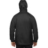 North End Men's Black Performance 3-in-1 Seam-Sealed Hooded Jacket