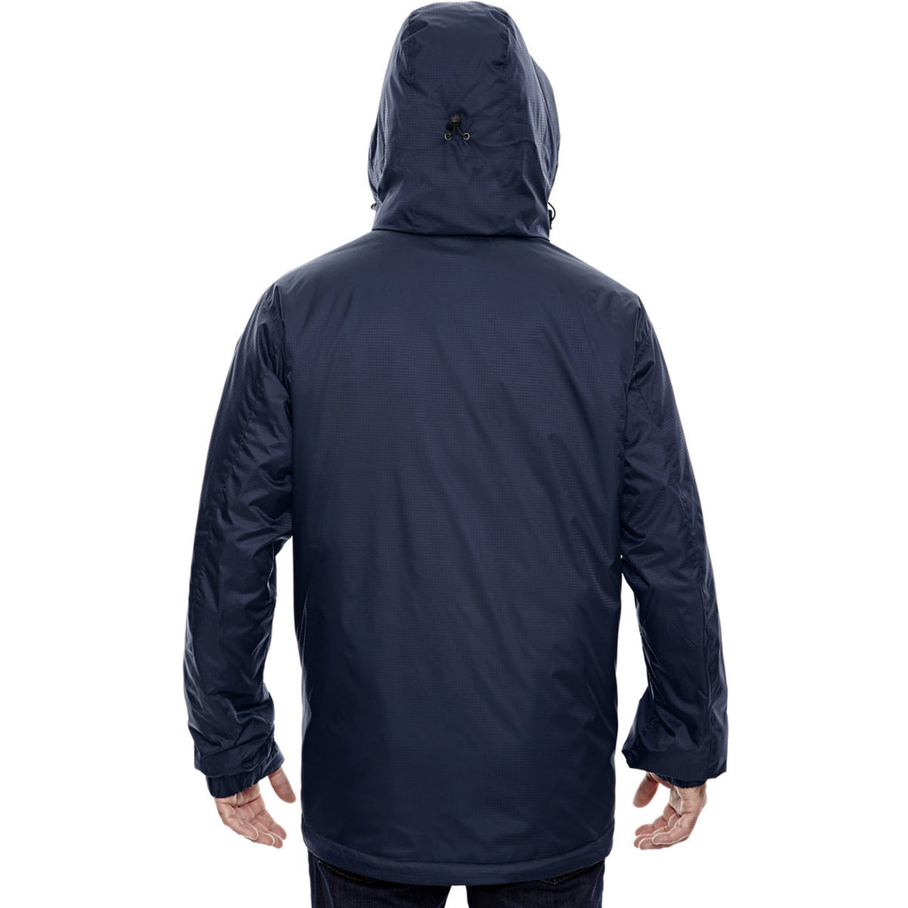 North End Men's Midnight Navy Insulated Jacket