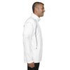 North End Men's White Sirius Lightweight Jacket with Embossed Print
