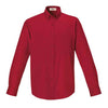 Core 365 Men's Classic Red Operate Long-Sleeve Twill Shirt