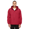 Core 365 Men's Classic Red Profile Fleece-Lined All-Season Jacket