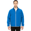 North End Men's Nautical Blue/Platinum Resolve Interactive Insulated Packable Jacket