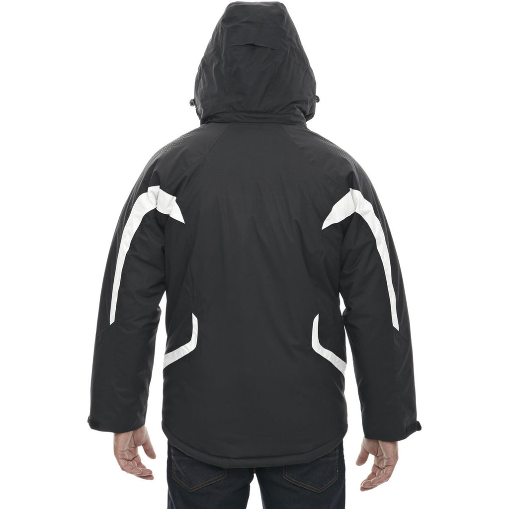 North End Men's Black Apex Seam-Sealed Insulated Jacket