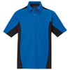 North End Men's Olympic Blue Rotate Quick Dry Performance Polo