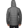 North End Men's Carbon Heather Jacket with Heat Reflect Technology