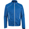 North End Men's Nautical Blue Two-Tone Brush Back Jacket