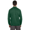 Russell Athletic Men's Dark Green/Steel Tech Fleece Quarter-Zip Cadet