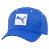 Puma Golf Strong Blue & White Cat Patch Adjustable Cap