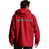 Charles River Men's Red/Grey New Englander Rain Jacket