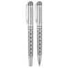 Balmain Silver Geometric Pen Set