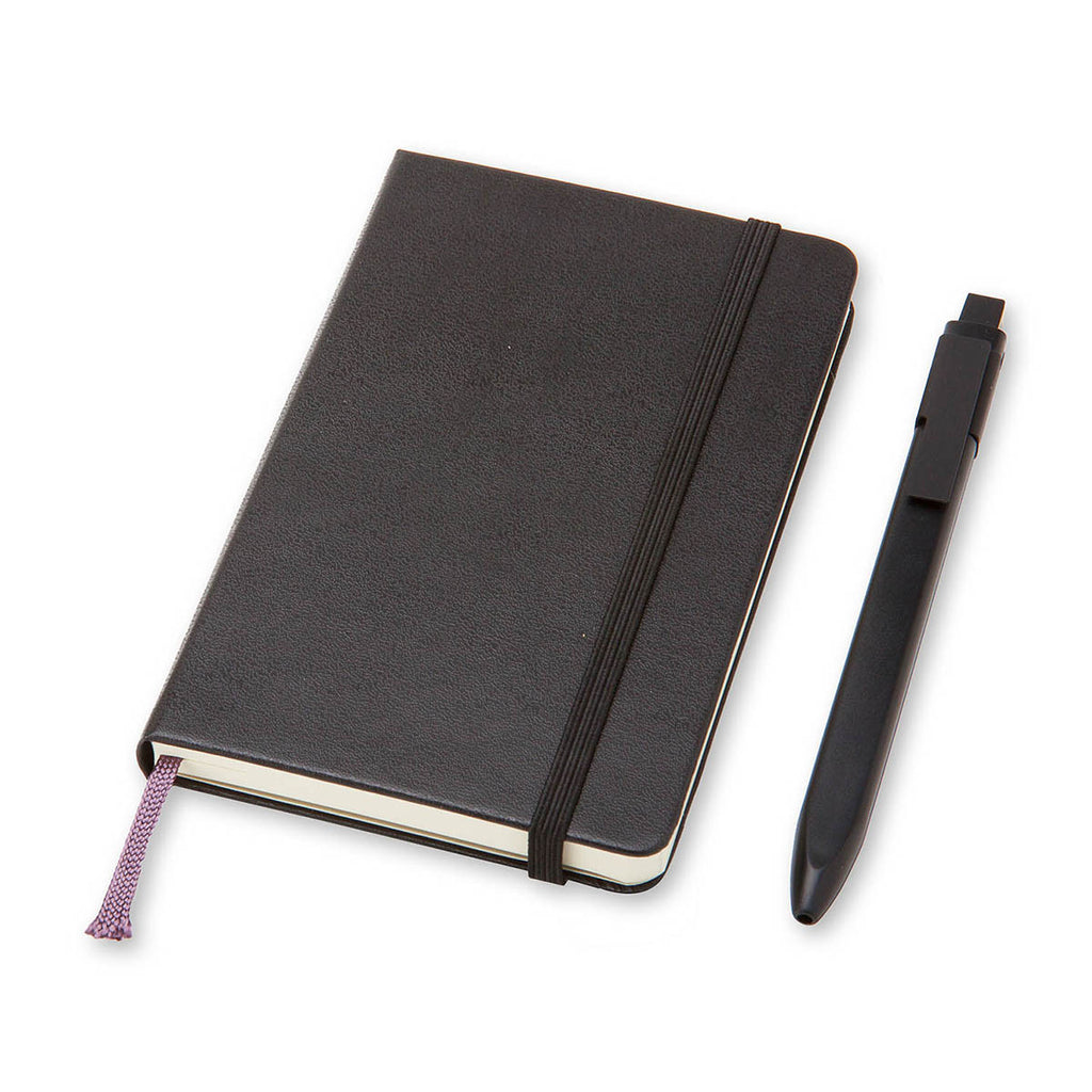 Moleskine Bundle-Black Pocket Notebook & Pen-2