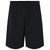 Jerzees Men's Black Nublend Fleece Shorts
