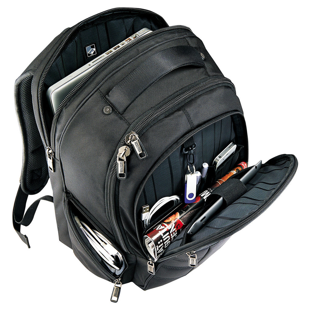 Kenneth Cole Black Tech Compu - Backpack