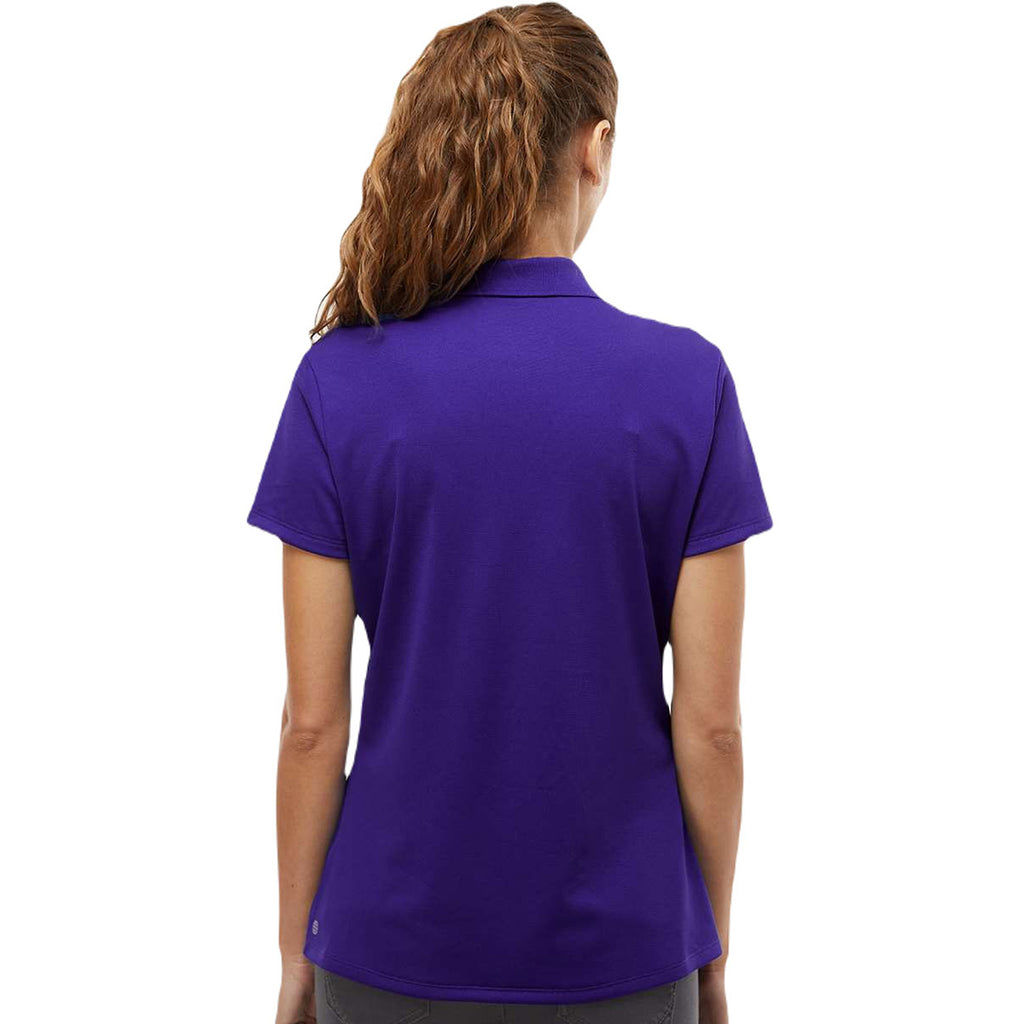 Adidas Women's Collegiate Purple Basic Sport Polo
