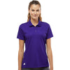 Adidas Women's Collegiate Purple Basic Sport Polo