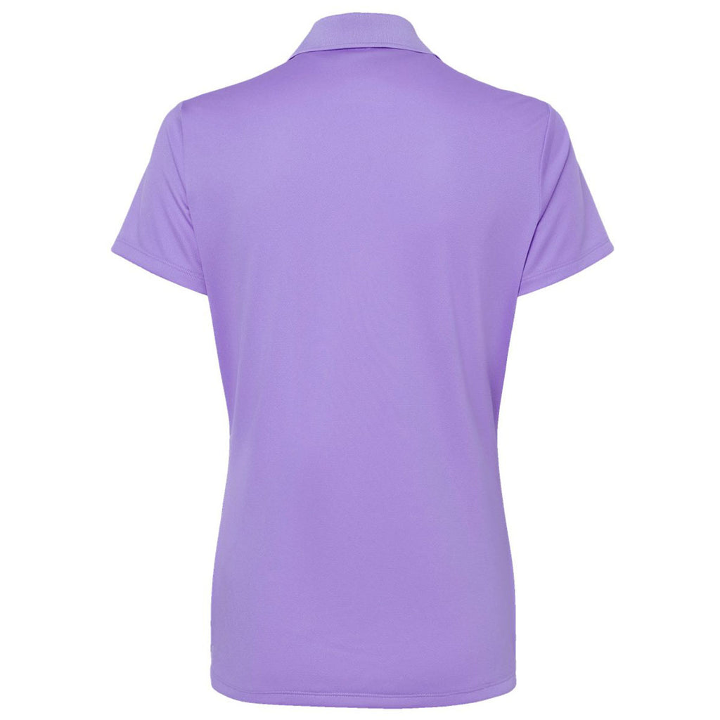Adidas Women's Light Flash Purple Basic Sport Polo