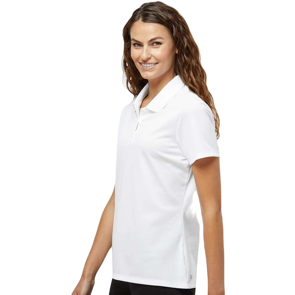 Adidas Women's White Basic Sport Polo