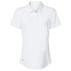 Adidas Women's White Ultimate Solid Polo