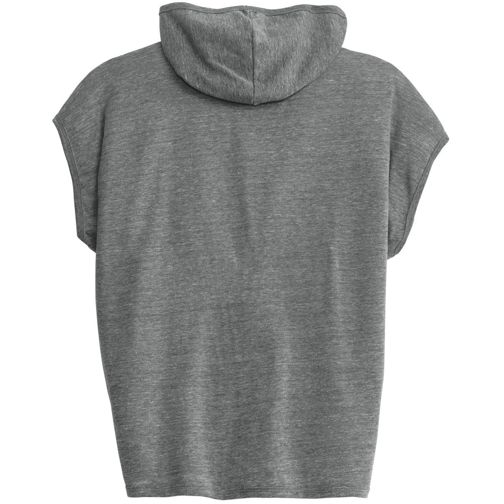 Alternative Apparel Women's Grey Eco-Jersey Sleeveless Poncho