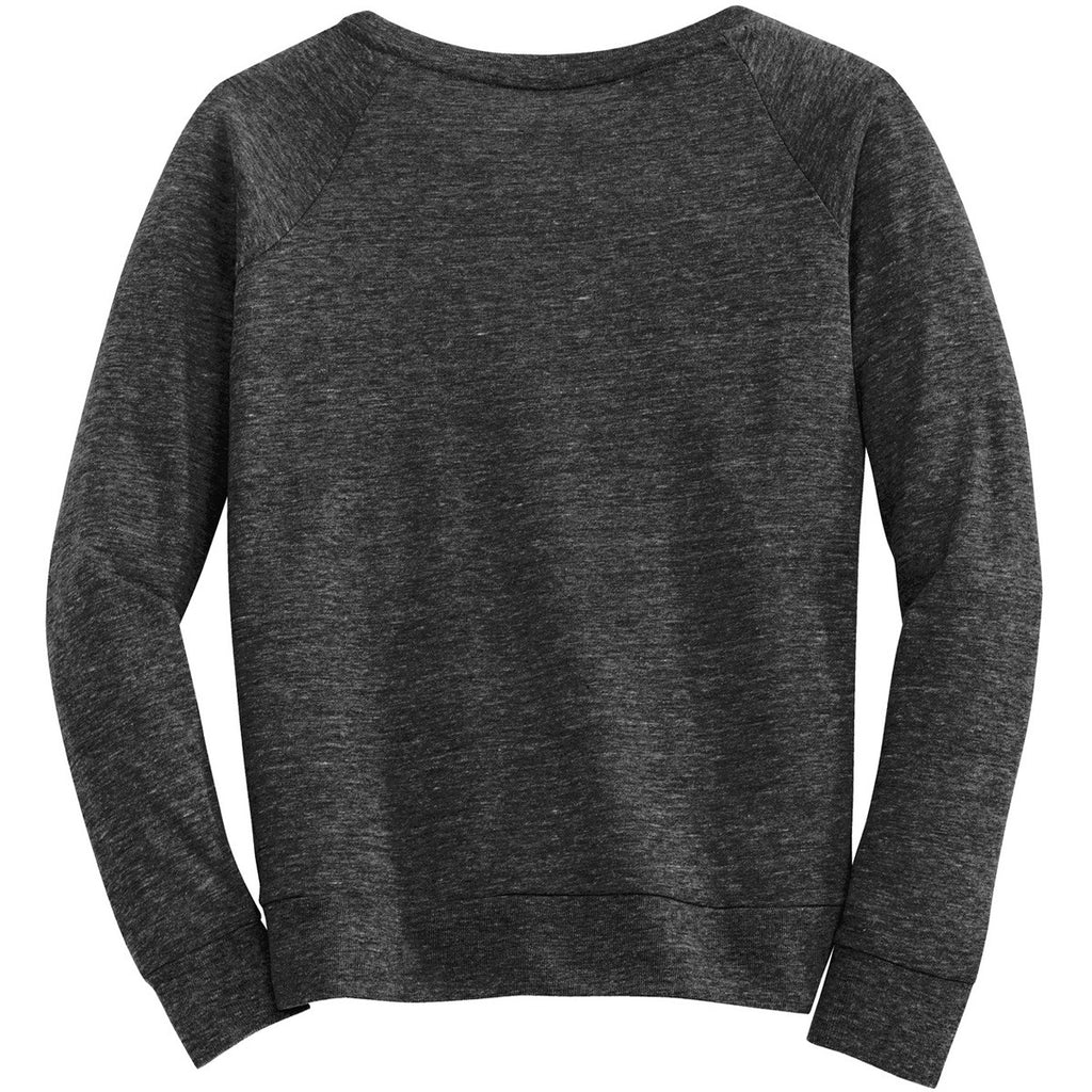 Alternative Apparel Women's Black Eco-Jersey Slouchy Pullover