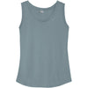 Alternative Apparel Women's Blue Fog Muscle Cotton Modal Tank Top3