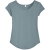 Alternative Apparel Women's Blue Fog Origin Cotton Modal T-Shirt