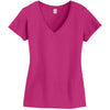 Alternative Apparel Women's Fireberry Legacy V-Neck T-Shirt